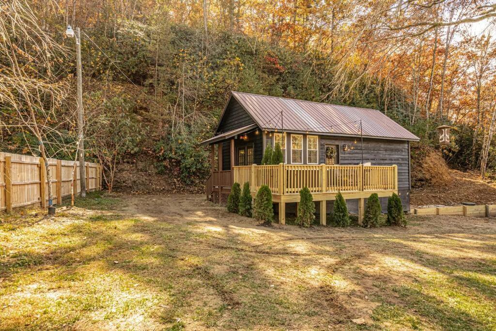 Вилла Little Blue In The Smoky Mountains Брайсон-Сити Экстерьер фото